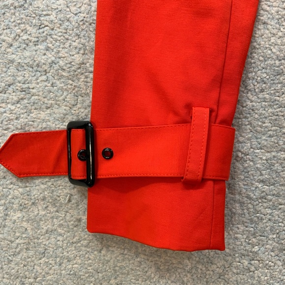 Worthington Orange Red Pea Coat - Picture 4 of 7
